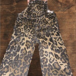 SHEIN Leopard Print Kids One Piece